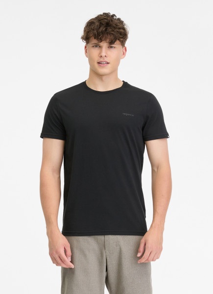 RAGWEAR HERREN T-SHIRT NEDIE BLACK