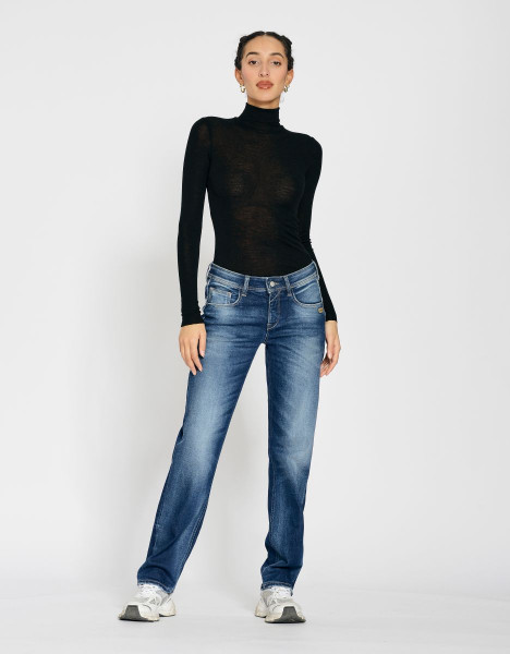 GANG DAMEN JEANS 94AMELIE STRAIGHT STANDART DENIM PASSION