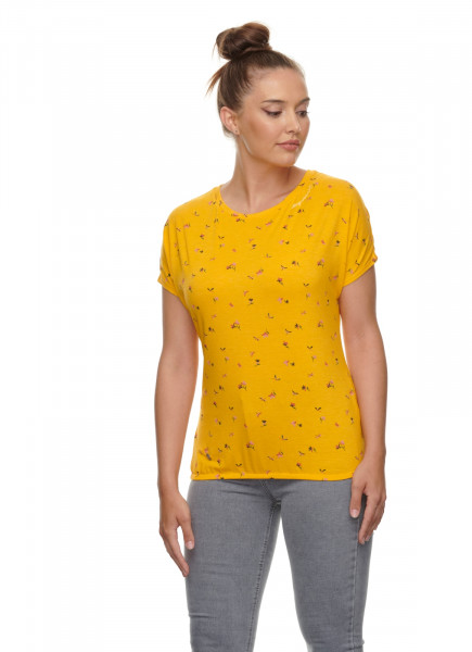 RAGWEAR T-SHIRT DAMEN KURZARM PECORI PRINT