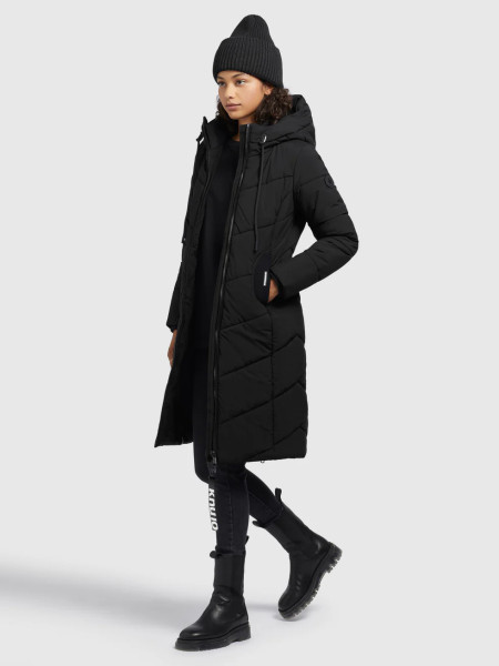 KHUJO DAMEN WINTER STEPPJACKE ARIBAY LIGHT 200 BLACK