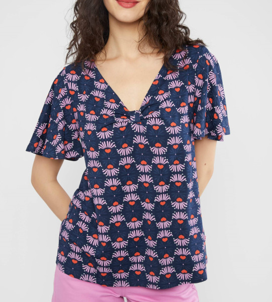 BLUTSGESCHWISTER DAMEN SHIRT GRACEFUL BELLE AIR ROMANTIV EQUINOX FLOWER