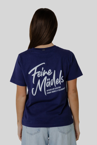 KLEINIGKEIT DAMEN T-SHIRT BIG FEINE MÄDELS - DARK BLUE