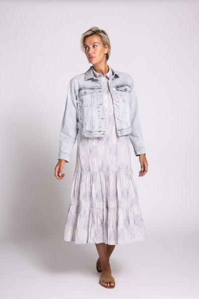 ZHRILL DAMEN JEANSJACKE ZHNISSA- BLUE