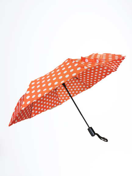 AUTOMATIKSCHIRM "CLARA" POLKA DOTS