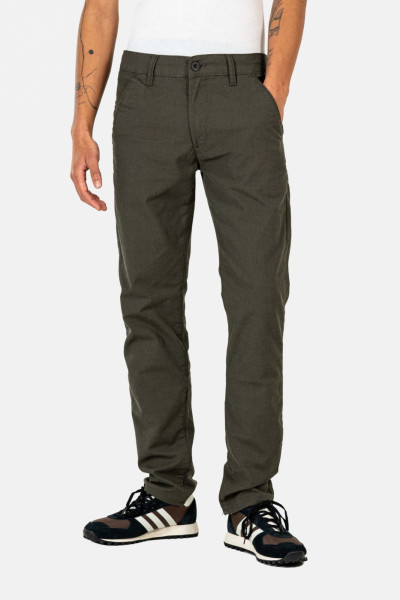 REELL HERREN SUPERIOR FLEX CHINO HOSE DIAMOND OLIVE