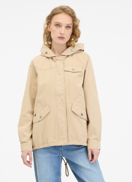 RAGWEAR DAMEN ÜBERGANGSJACKE PARKKER SAND