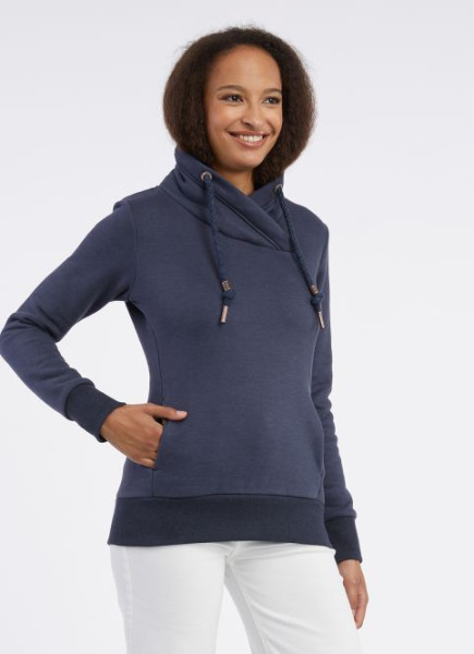 RAGWEAR DAMEN SWEATER NESKA COMFY CORE NAVY