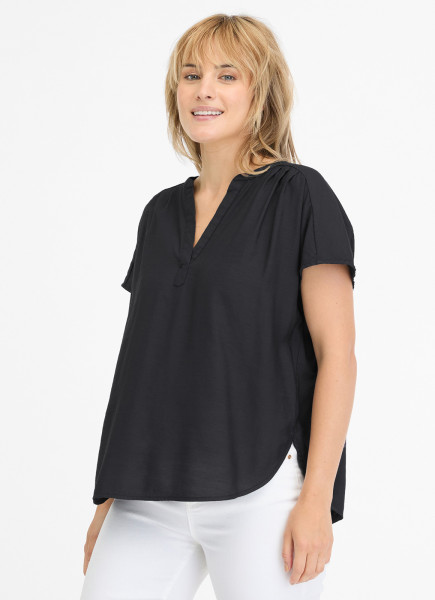 RAGWEAR LEGERES DAMEN SHIRT KINZIE BLACK