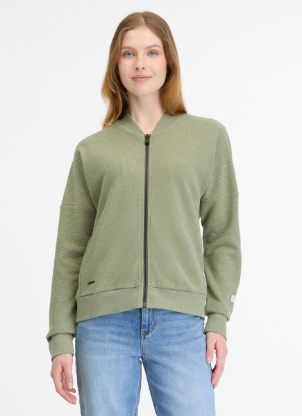 RAGWEAR DAMEN SWEATJACKE DORON ORG DUSTY OLIVE