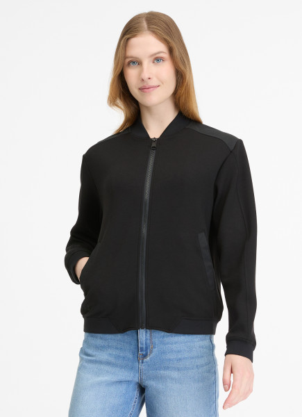 RAGWEAR DAMEN SWEATJACKE LAVERNA BLACK