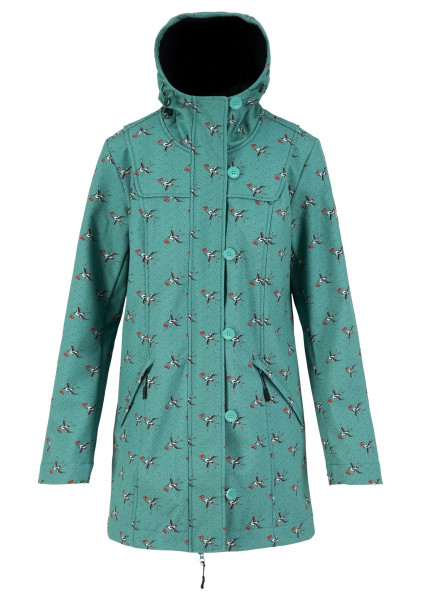SOFTSHELLJACKE, WILD WEATHER LONG ANORAK