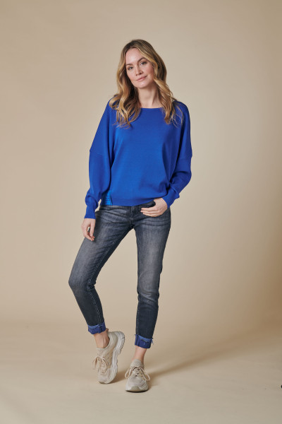 ZHRILL PULLOVER DAMEN ZHTALIA ELECTRIC BLUE BLAU