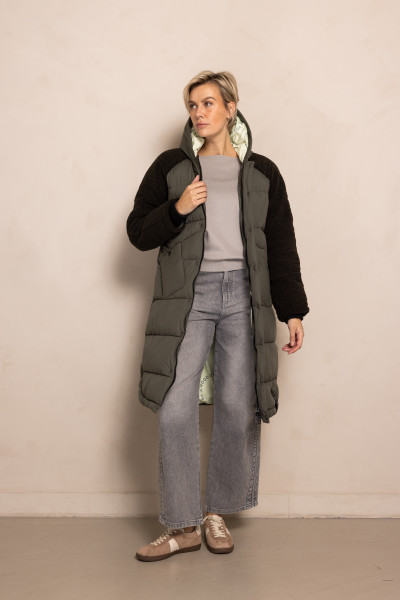 ZHRILL LANGE STEPPJACKE ZHDURA GREEN