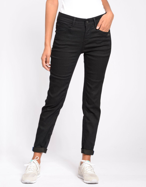 GANG JEANS 94AMELIE RELAXED FIT STANDARD BLACK