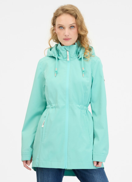 RAGWEAR DAMEN ÜBERGANGSJACKE DAKKOTA LAGOON GREEN