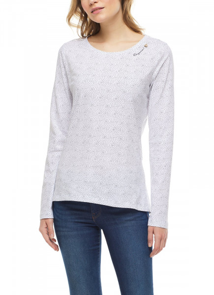 RAGWEAR LONGSHIRT DAMEN FLORAH LONG PRINT ORGANIC
