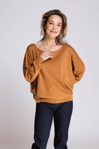 ZHRILL PULLOVER DAMEN TALIA ZH GLAZED GINGER BROWN